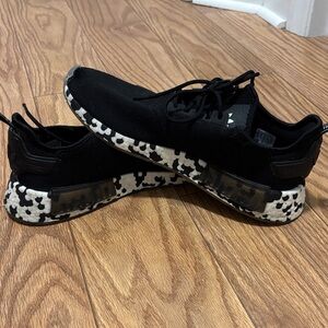 adidas Black Men's Sneakers with White Accents